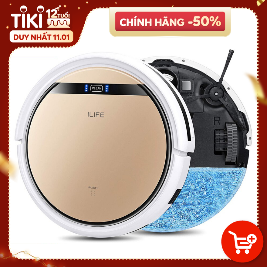 Robot Hút Bụi Lau Nhà ILife V5s Pro - Hàng Chính Hãng