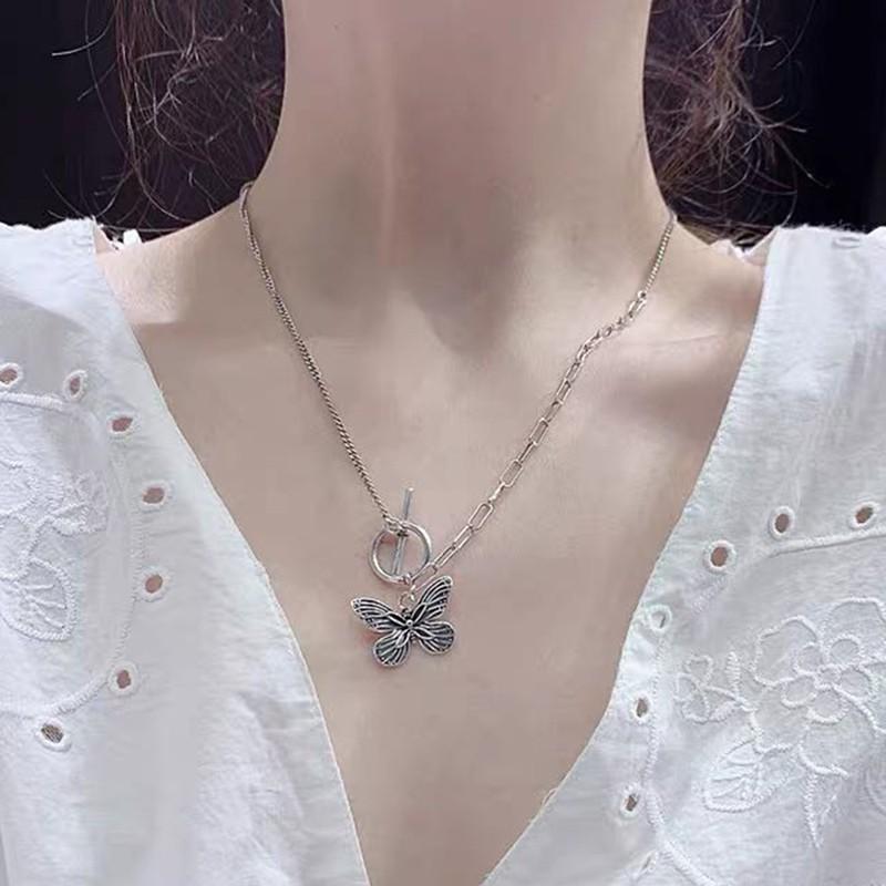 Vòng Tay/ Dây Chuyền Hình Bướm Phong Cách Cổ Điển Cho Nữ