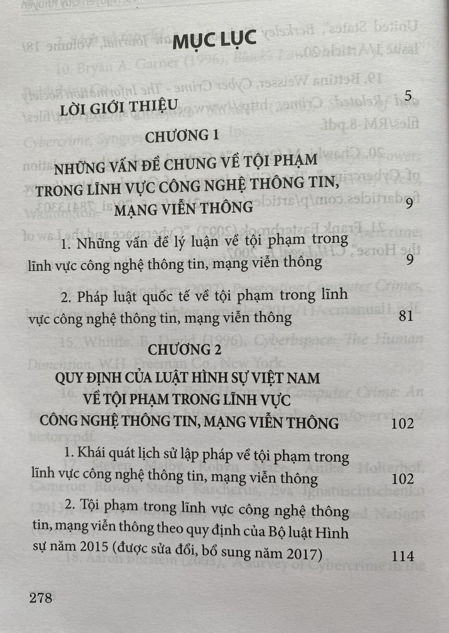 Tội Phạm Trong Lĩnh Vực Công Nghệ Thông Tin, Mạng Viễn Thông Theo Luật Hình Sự Việt Nam