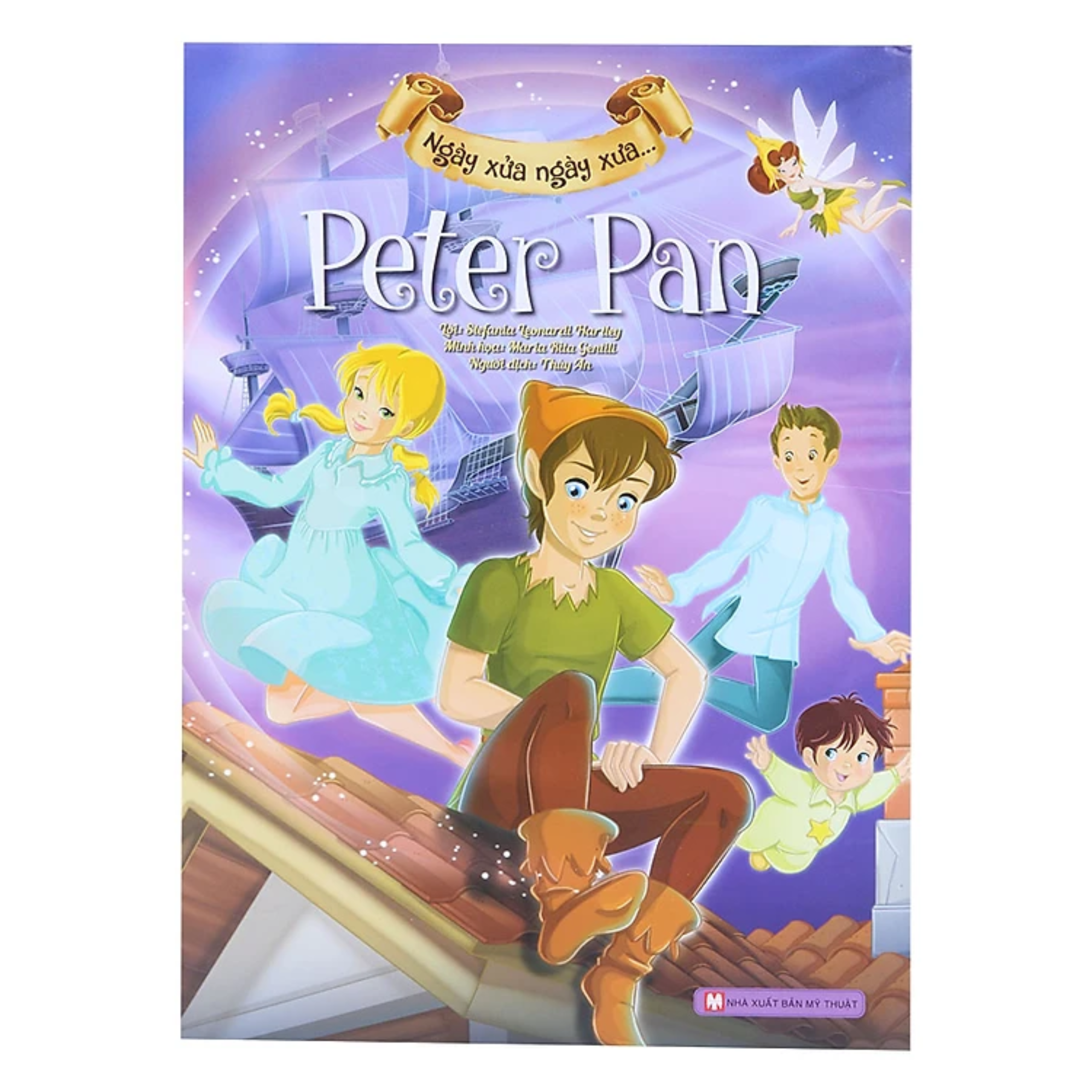 Combo 4Q Sách Song Ngữ Anh - Việt Ngày Xửa Ngày Xưa:  Peter Pan +  Pinocchio + Cô Bé Lọ Lem + Nàng Bạch Tuyết Và Bảy Chú Lùn  (Tủ Sách Vàng Cho Con Yêu Vừa Học Vừa Chơi)