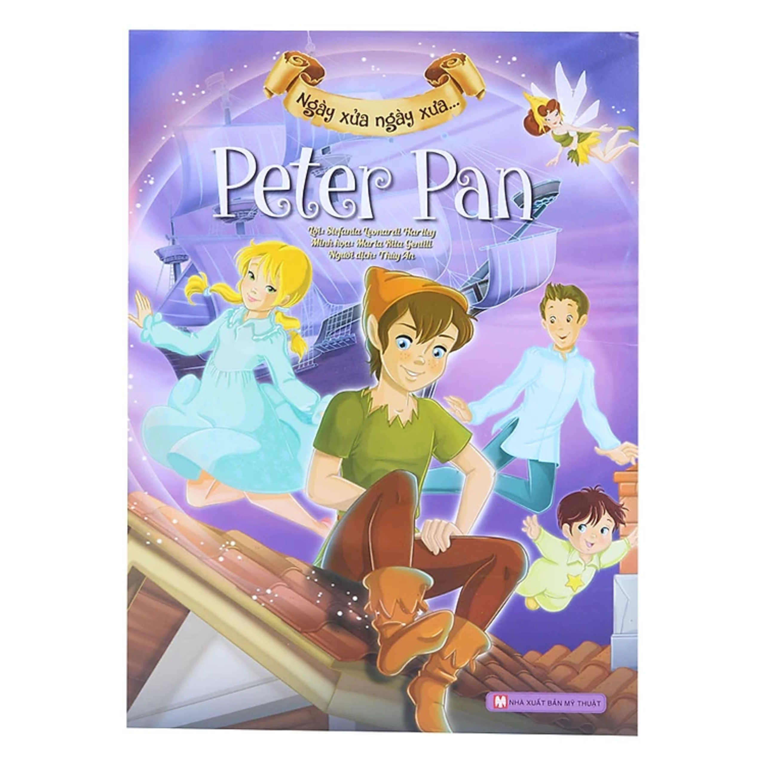 Combo 2Q Sách Song Ngữ Anh - Việt: Ngày Xửa Ngày Xưa - Peter Pan + Ngày Xửa Ngày Xưa - Pinocchio (Tủ Sách Vàng Cho Con Yêu Vừa Học Vừa Chơi)