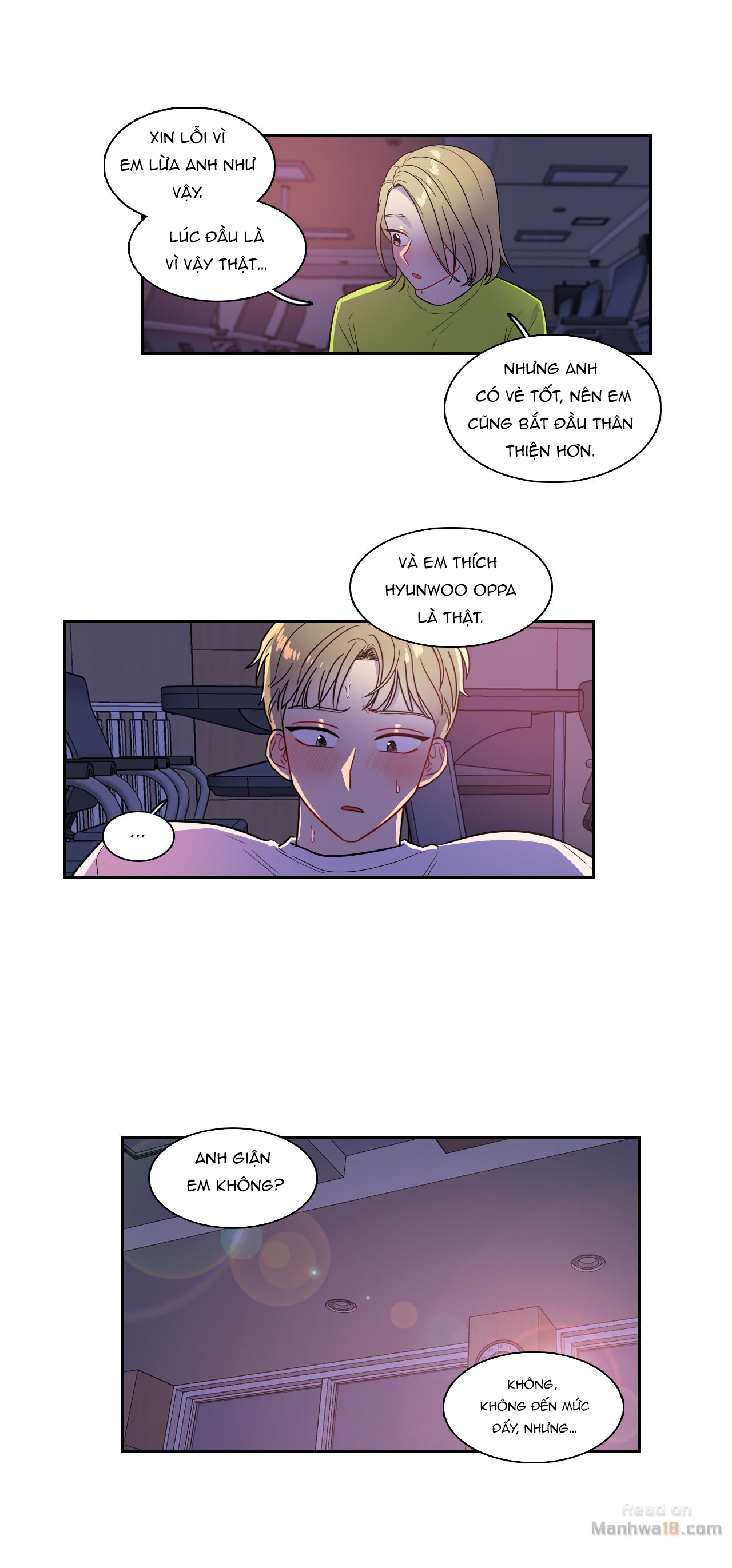 một chân đạp 2 thuyền chapter 35 16