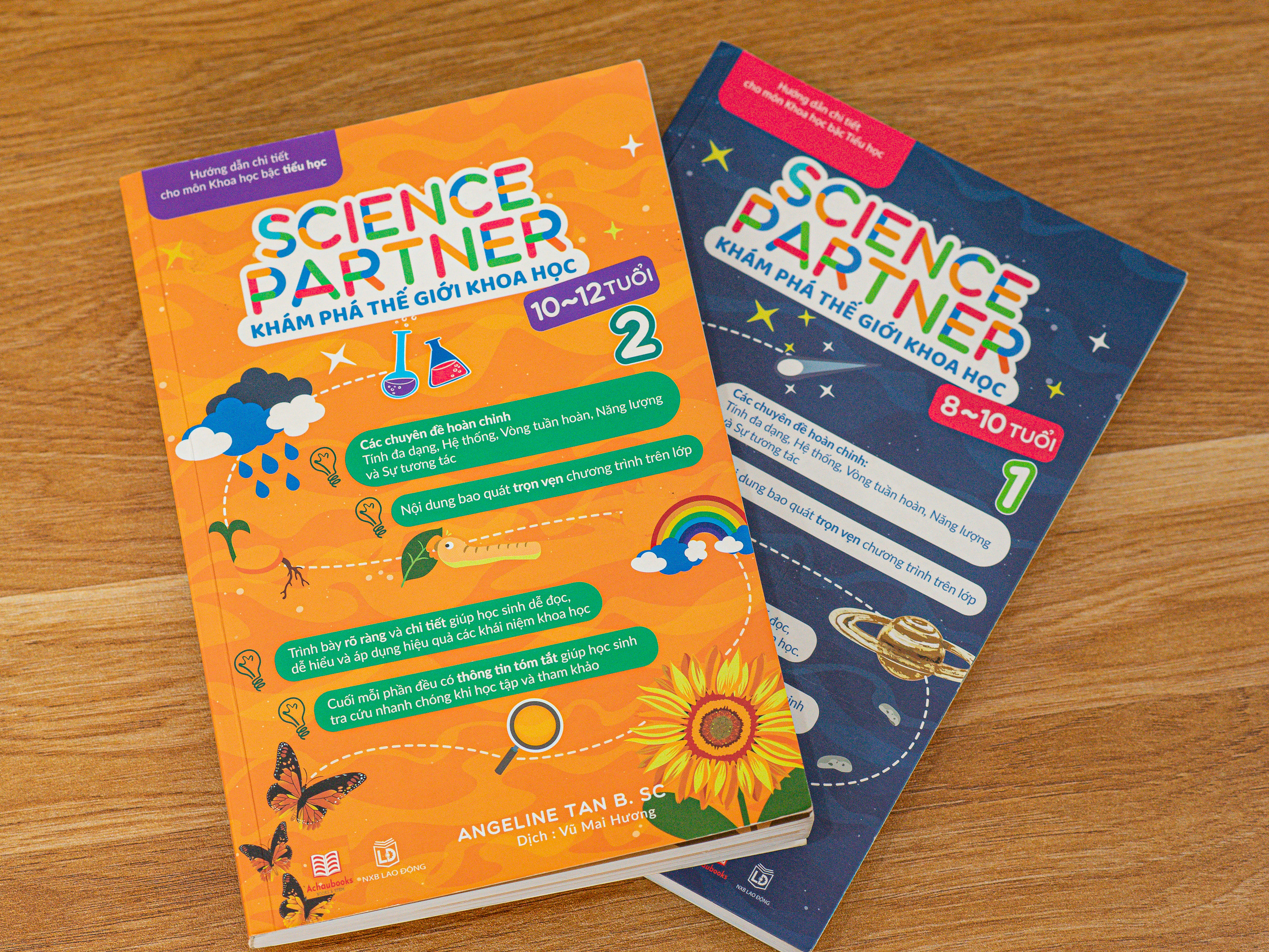 Sách Khám phá thế giới khoa học - Science Partner ( bộ 2 cuốn )