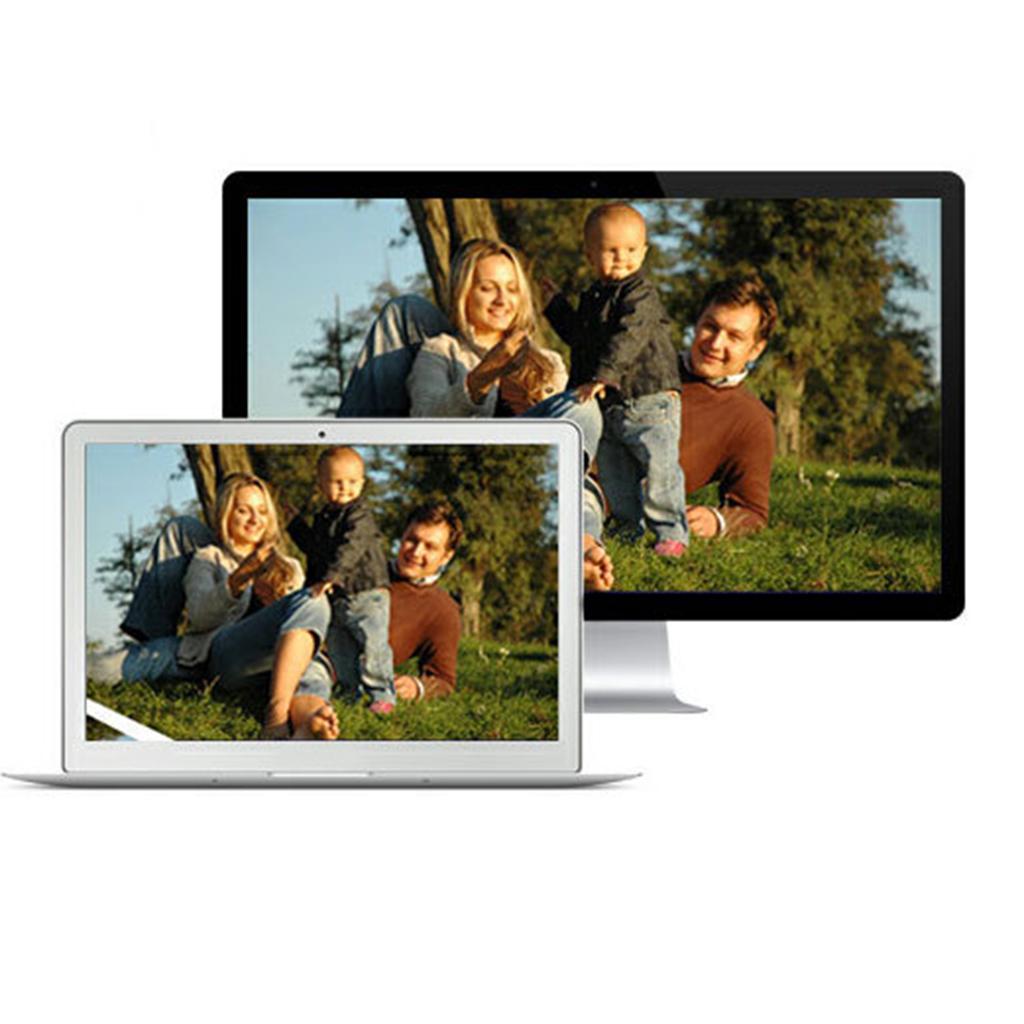 3 In 1 Mini DP To HDMI DVI VGA Adapter Converter Cable For MacBook