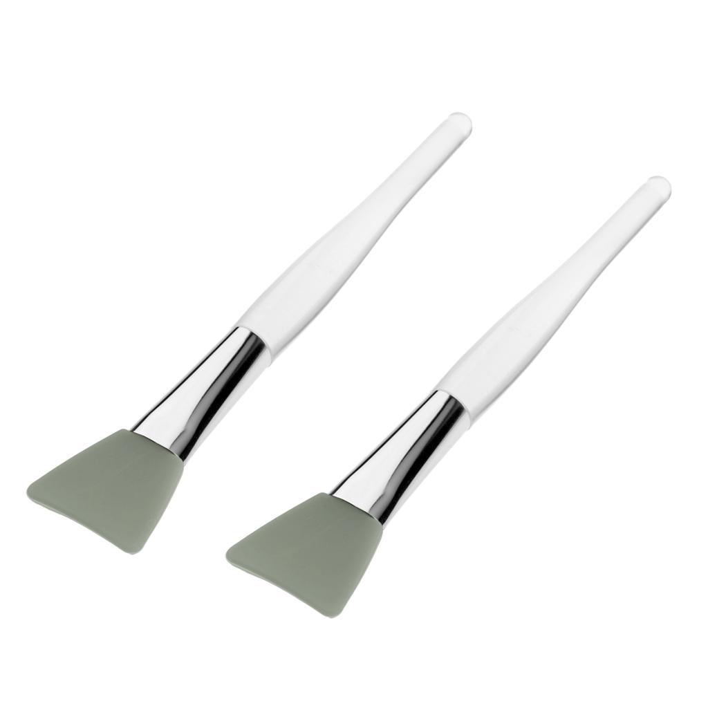 2Pcs/Set Makeup Silicone Brush Facial Mask Mud Mixing Face Skin Care Beauty