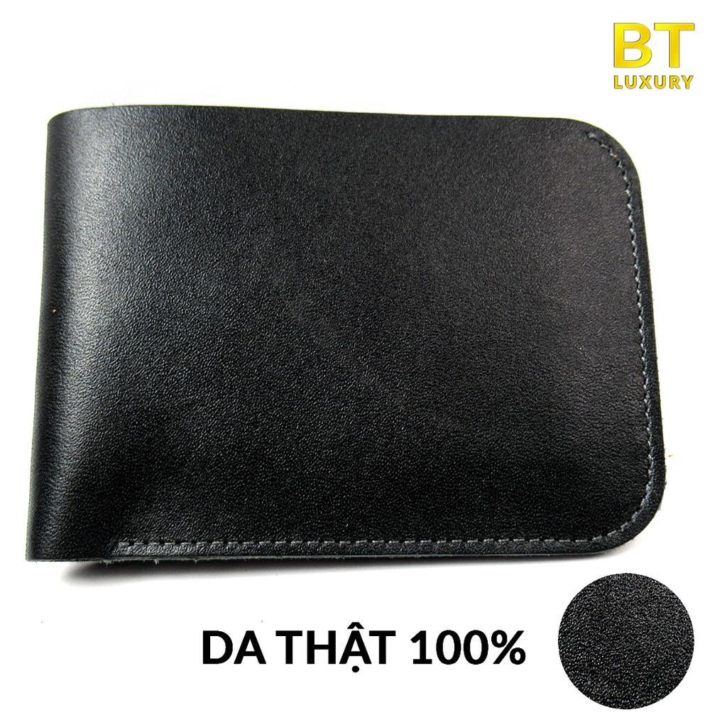 Ví da nam cao cấp BT Luxury - Da thật 100% - Hàng cao cấp sử dụng 100% da bò - Đóng gọi Full Hộp - bảo hành 2 năm