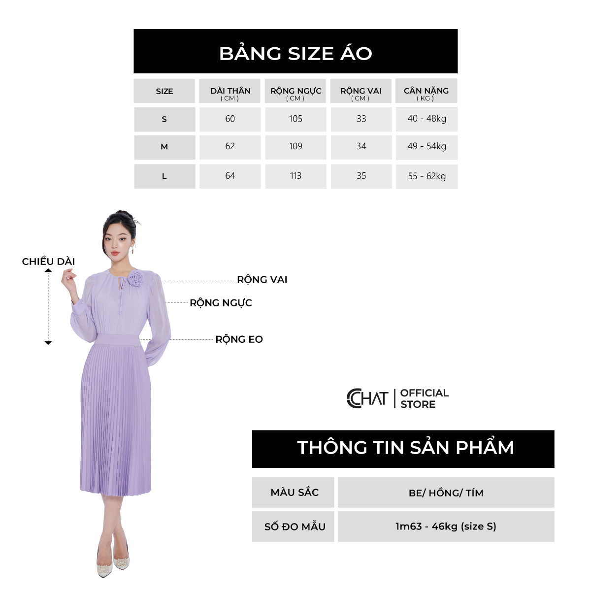Áo Kiểu Nữ Dáng Suông Cổ V Xếp Chất Voan Cao Cấp Mềm Mịn 13ADV2005ST