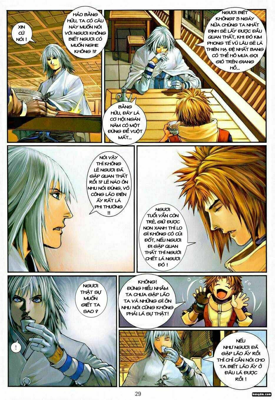 ôn thuỵ an quần hiệp truyện chapter 8 26