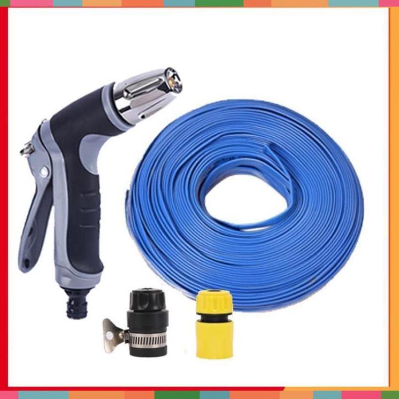 Bộ dây và vòi xịt tăng áp rửa xe tưới cây 206817 20M