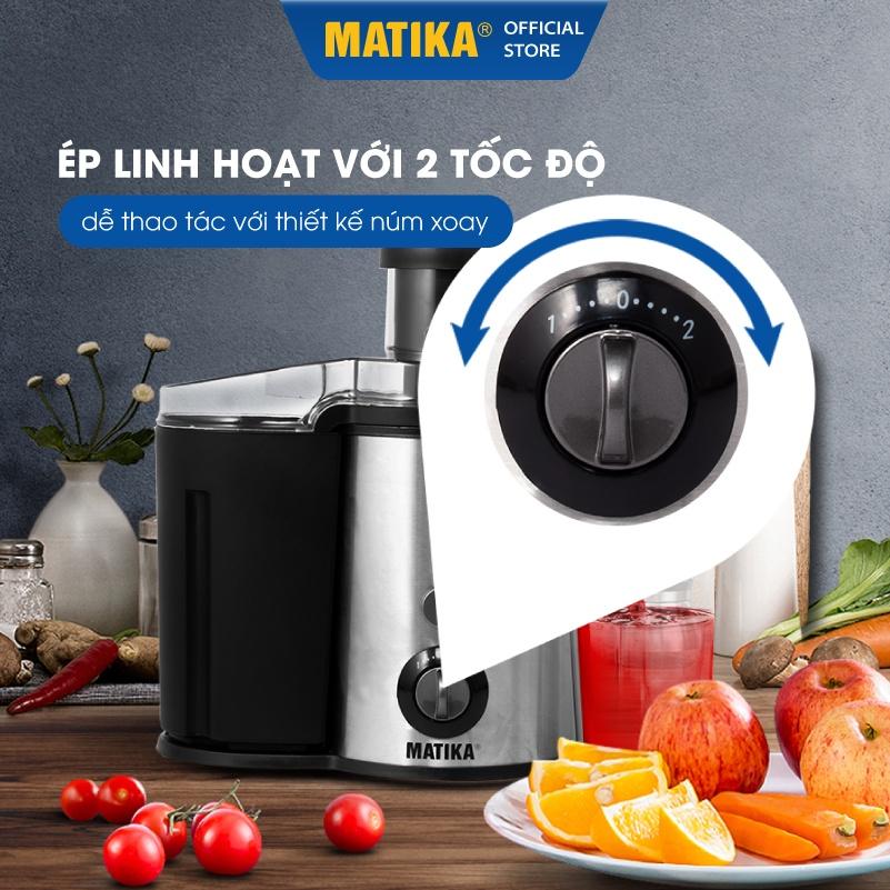 Máy Ép Trái Cây MATIKA 1L 600W MTK-3266 - Hàng Chính Hãng