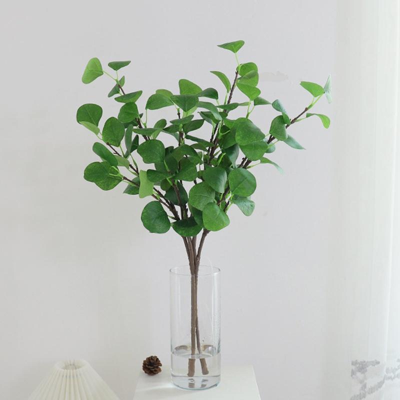 Nhánh Lá Bạch Đàn Nhân Tạo Linh Hoạt Trang Trí Nhà Cửa/Văn Phòng DIY