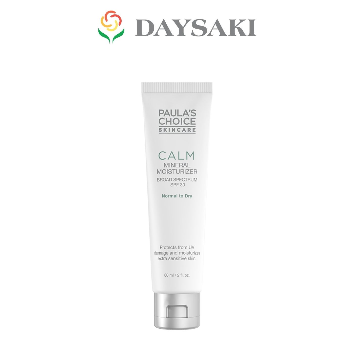 Paula's Choice Sữa dưỡng ẩm ban ngày chống lão hóa SPF 30 Dành Cho Da Khô Calm Mineral Moisturizer Broad Spectrum SPF 30 (Normal to Dry) 60ml