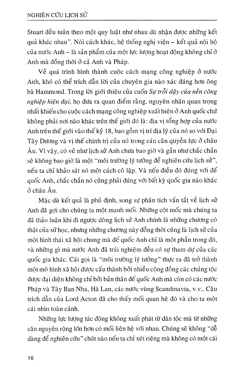 Nghiên Cứu Lịch Sử - Bản Tóm Lược Của D C Somervell