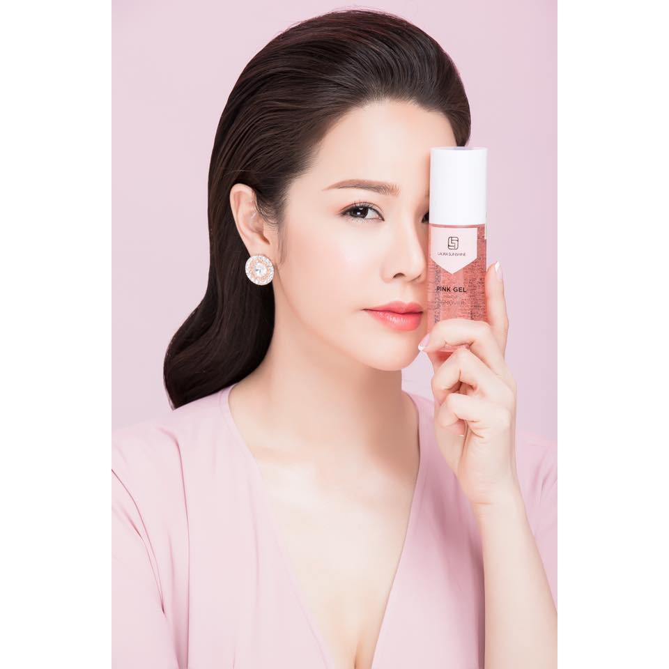 Tẩy trang mặt Pink Gel Laura Sunshine