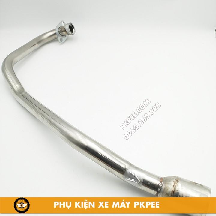 Cổ Pô Lon Tăng Inox Gắn Raider Xăng Cơ, Raider 150 Fi, Satria 150 Fi