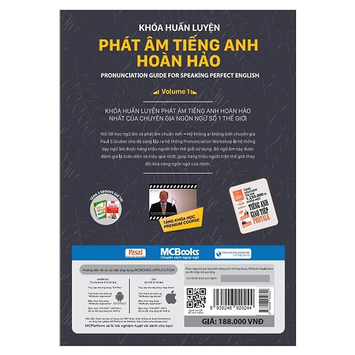 Khóa Huấn Luyện Phát Âm Tiếng Anh Hoàn Hảo  (Tặng kèm Kho Audio Books)