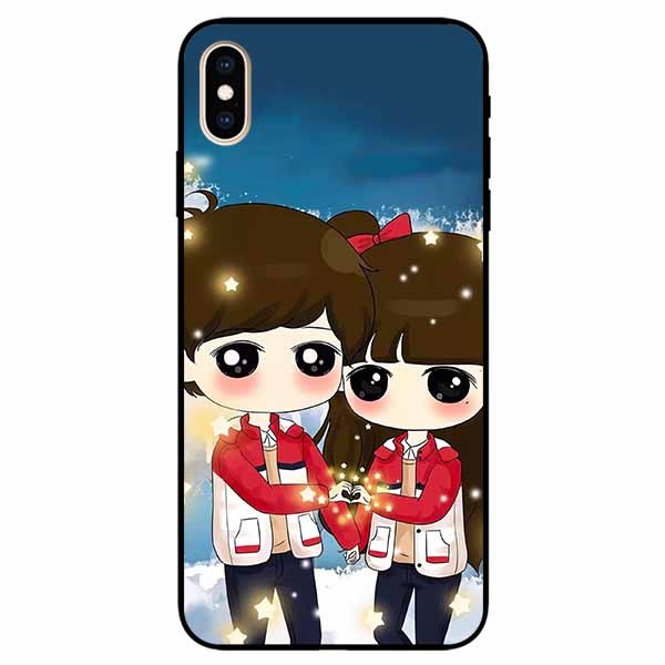 Ốp lưng dành cho Iphone Xs Max mẫu Cặp Áo Đôi