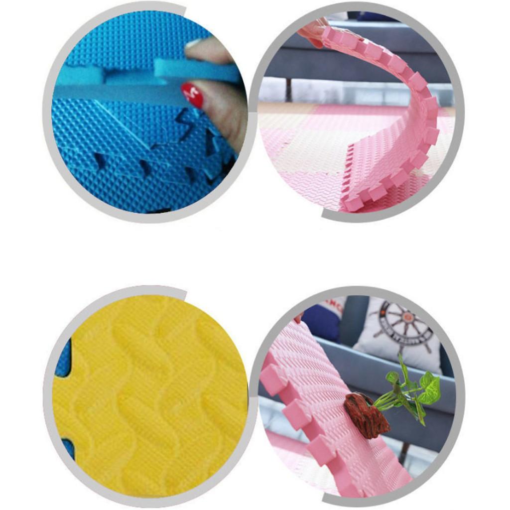 Thảm xốp lót sàn vân khế miếng 60x60cm 1cm