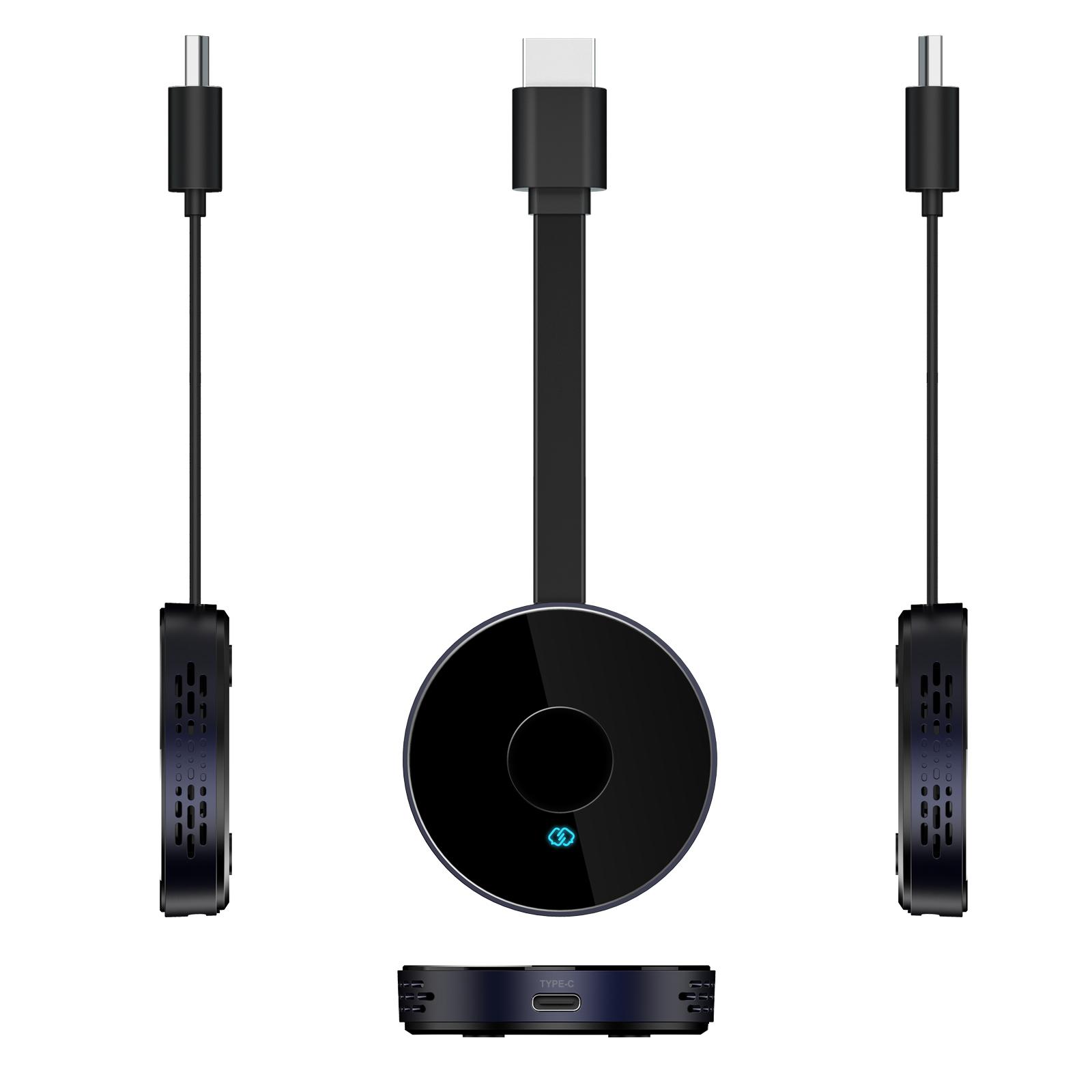 Z1 Wireless HD Adapter Video Transmitter Receiver Kit 4K 30Hz WiFi Display Dongle Plug and Play for Phone Tablet PC