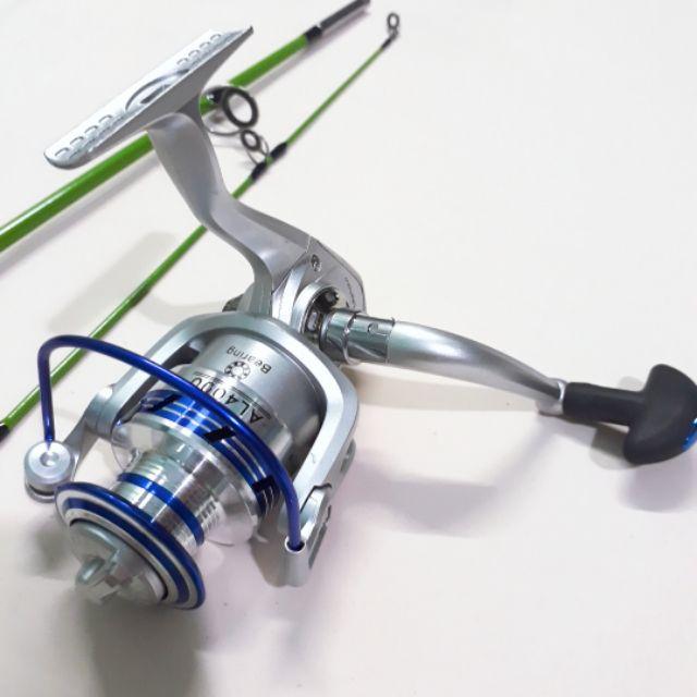 Bộ cần câu máy Shimano 2 khúc 1m65, 1m8, 2m1, 2m4, 2m7 kèm máy và phụ kiện