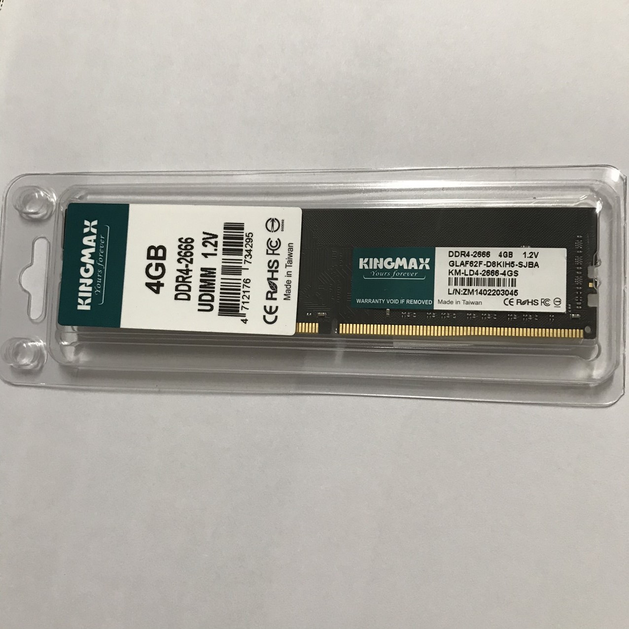 Ram pc Kingmax 4Gb Bus 2666Mhz DDR4 Hàng chính hãng