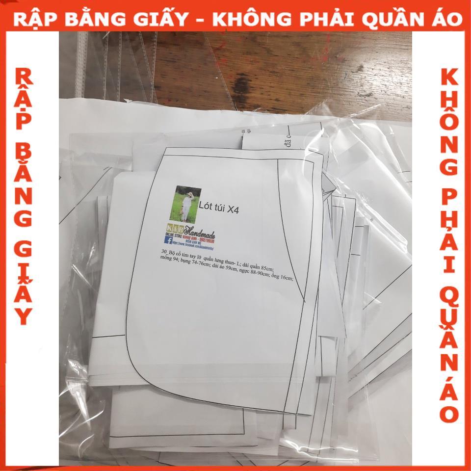 Rập giấy A0 mã 843 (BẢN VẼ) rập đầm