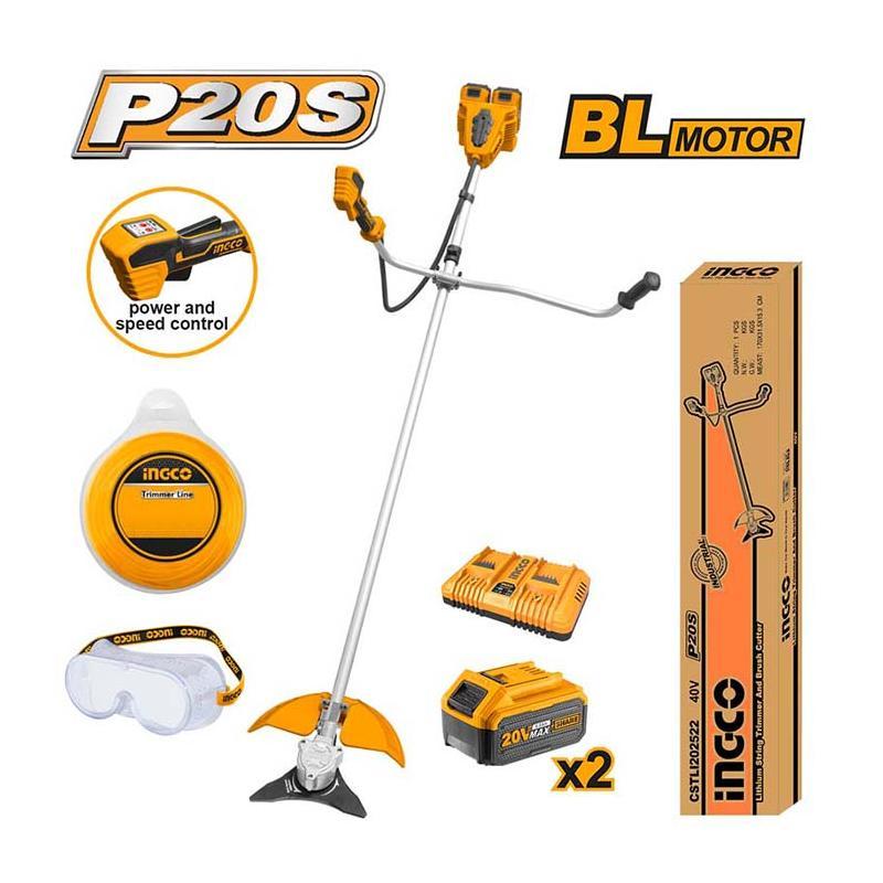 MÁY CẮT CỎ DÙNG PIN 40V INGCO CSTLI202522 - HÀNG CHÍNH HÃNG