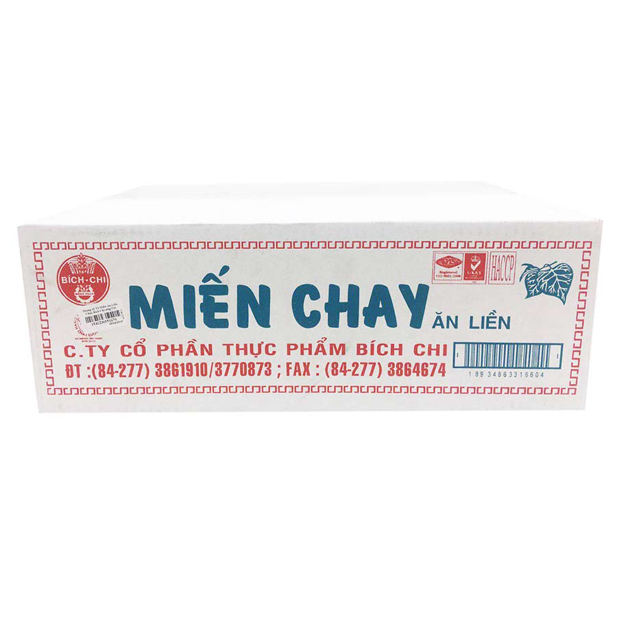 Thùng 12 Tô Miến Ăn Liền Chay Bích Chi