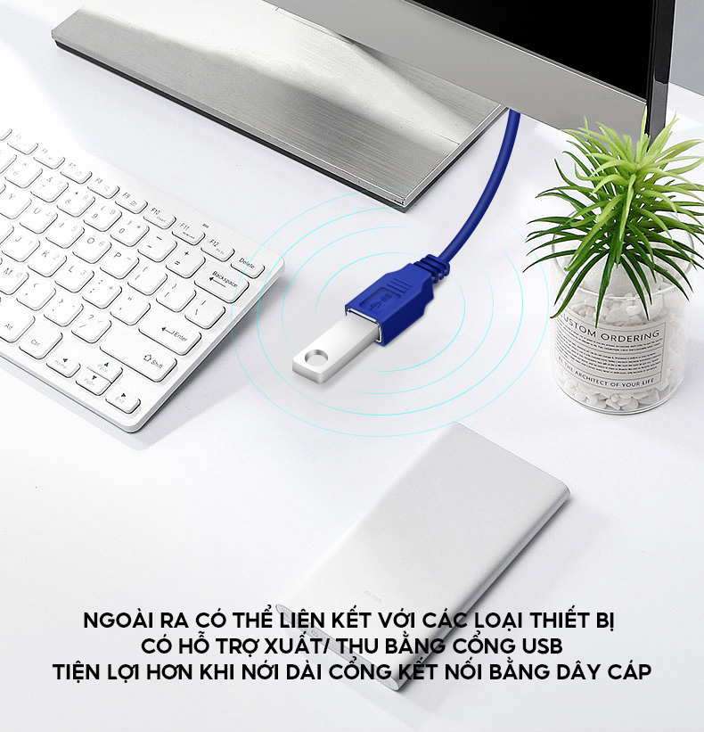 Dây Cáp Nối Dài Đầu USB Tiện Lợi Dài 1m 1.5m 3m Tốc Độ Kết Nối Ổn Định Giá Rẻ