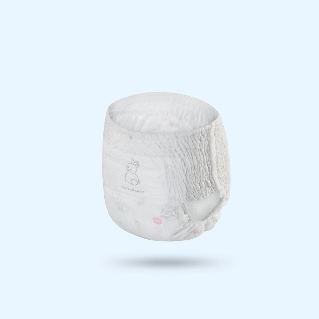 Bỉm Quần Bé Gái MOMO RABBIT Size L 8-12kg 28 Miếng