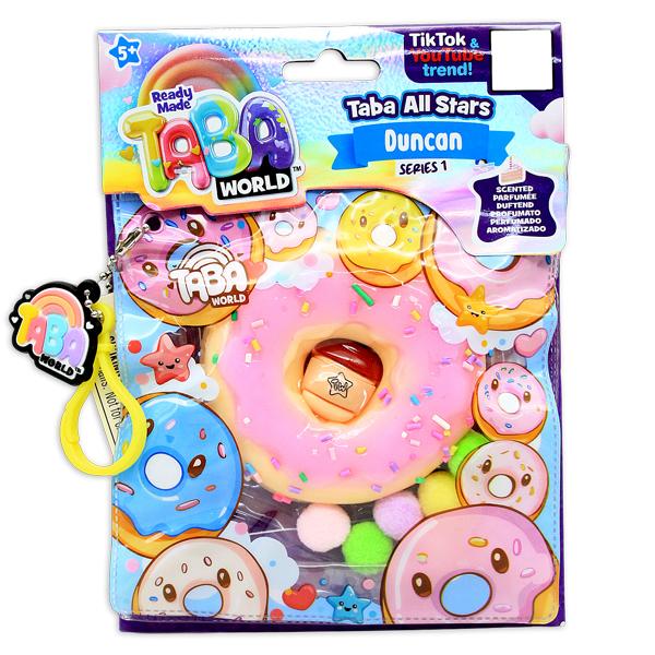 Đồ Chơi Móc Khóa Squishy - Taba World 855007-6L - Bánh Donut