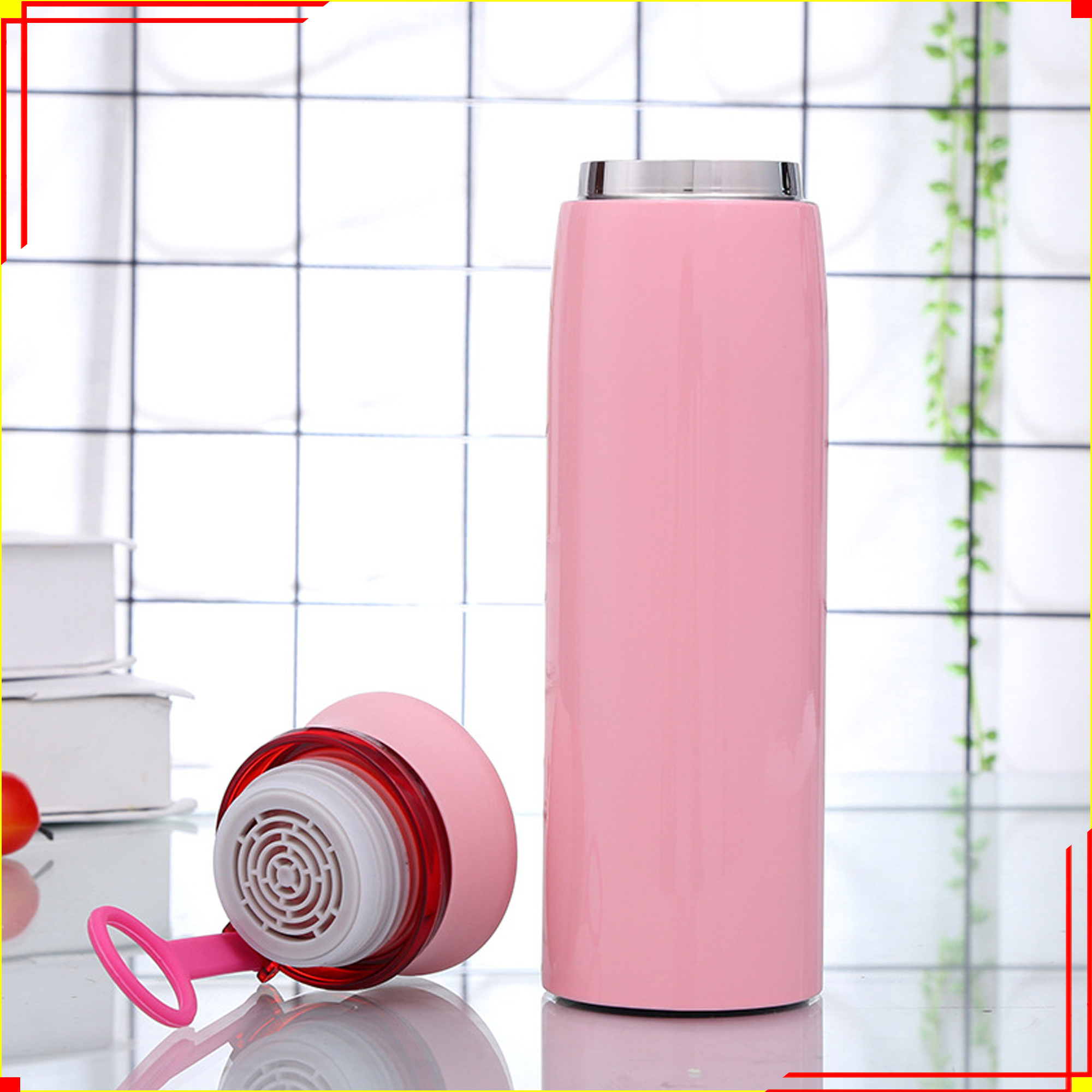 Bình Giữ Nhiệt Bằng Thép Không Gỉ HT SYS Vacuum Bottle 500ML - Giữ Nhiệt Nóng Và Lạnh 12H