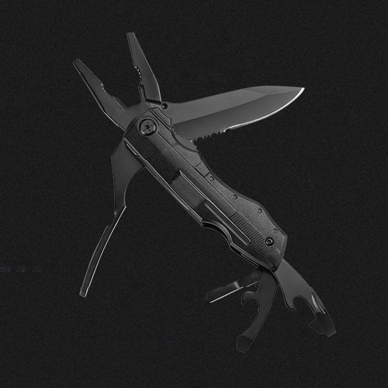 Multitool Knives Pliers Multifunctional Wire Cutter Survival Tool for Hiking