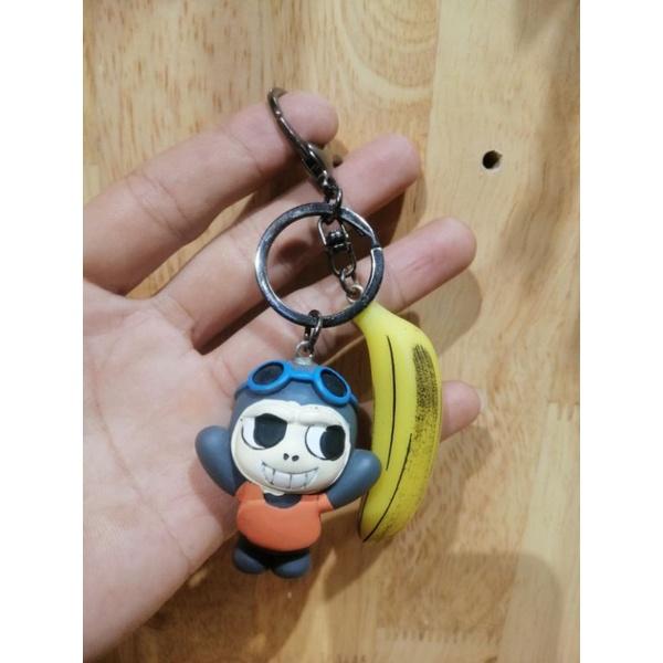 MÓC KHÓA CON KHỈ TRÁI CHUỐI CUTE