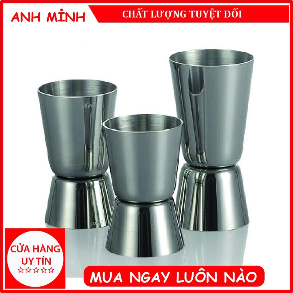 Ly đong Zigger bằng inox dùng cho làm Cocktail (20/30ml, 20/40ml, 25/50ml)