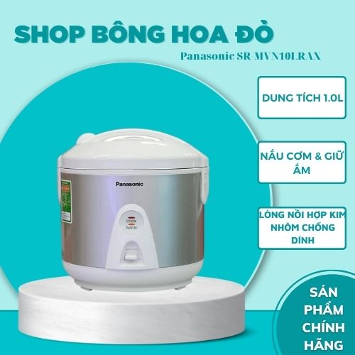 Nồi cơm nắp gài Panasonic 1 lít SR-MVN10LRAX   - Hàng Chính Hãng