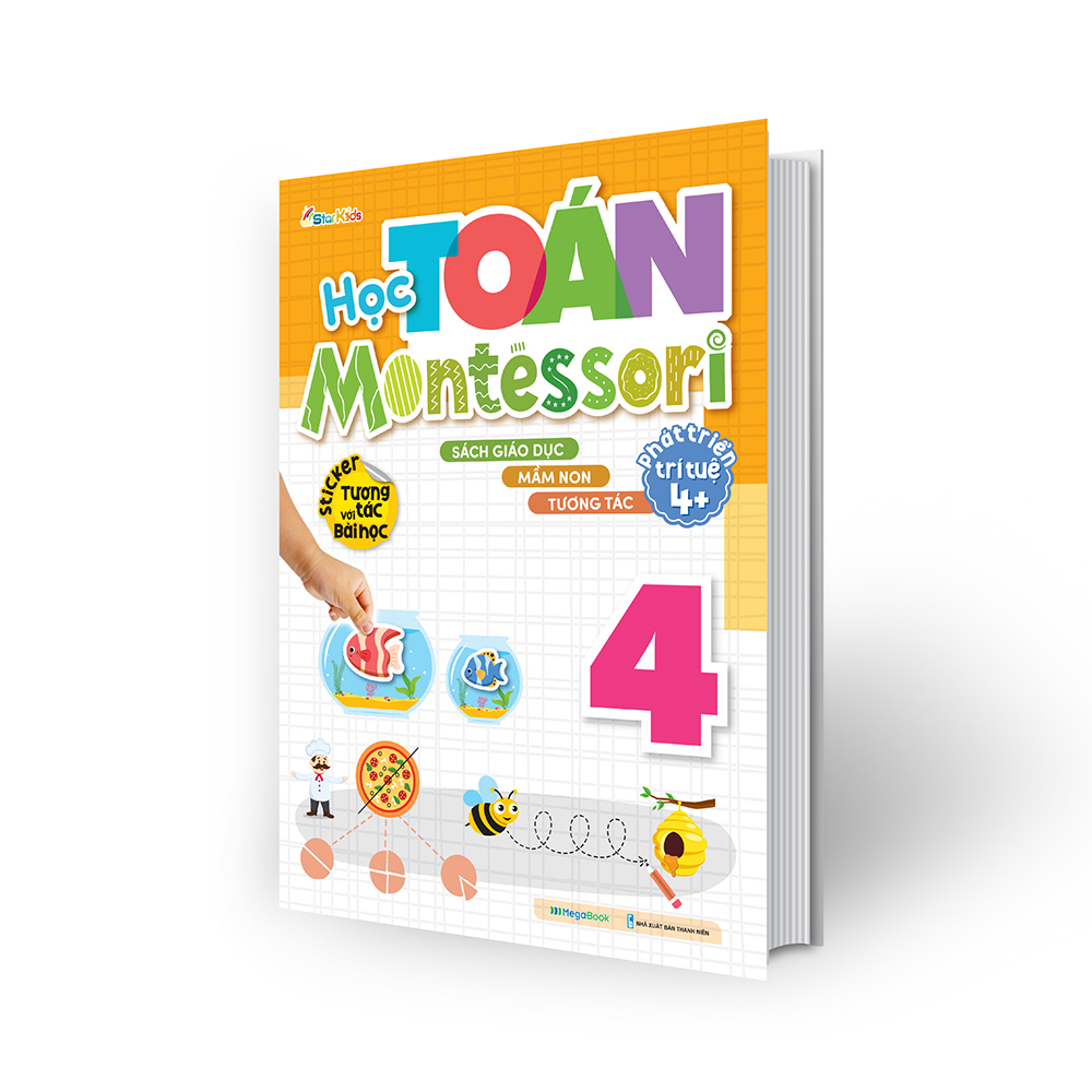 Hình ảnh Học Toán Montessori 4 ( Phát triển trí tuệ 4+)