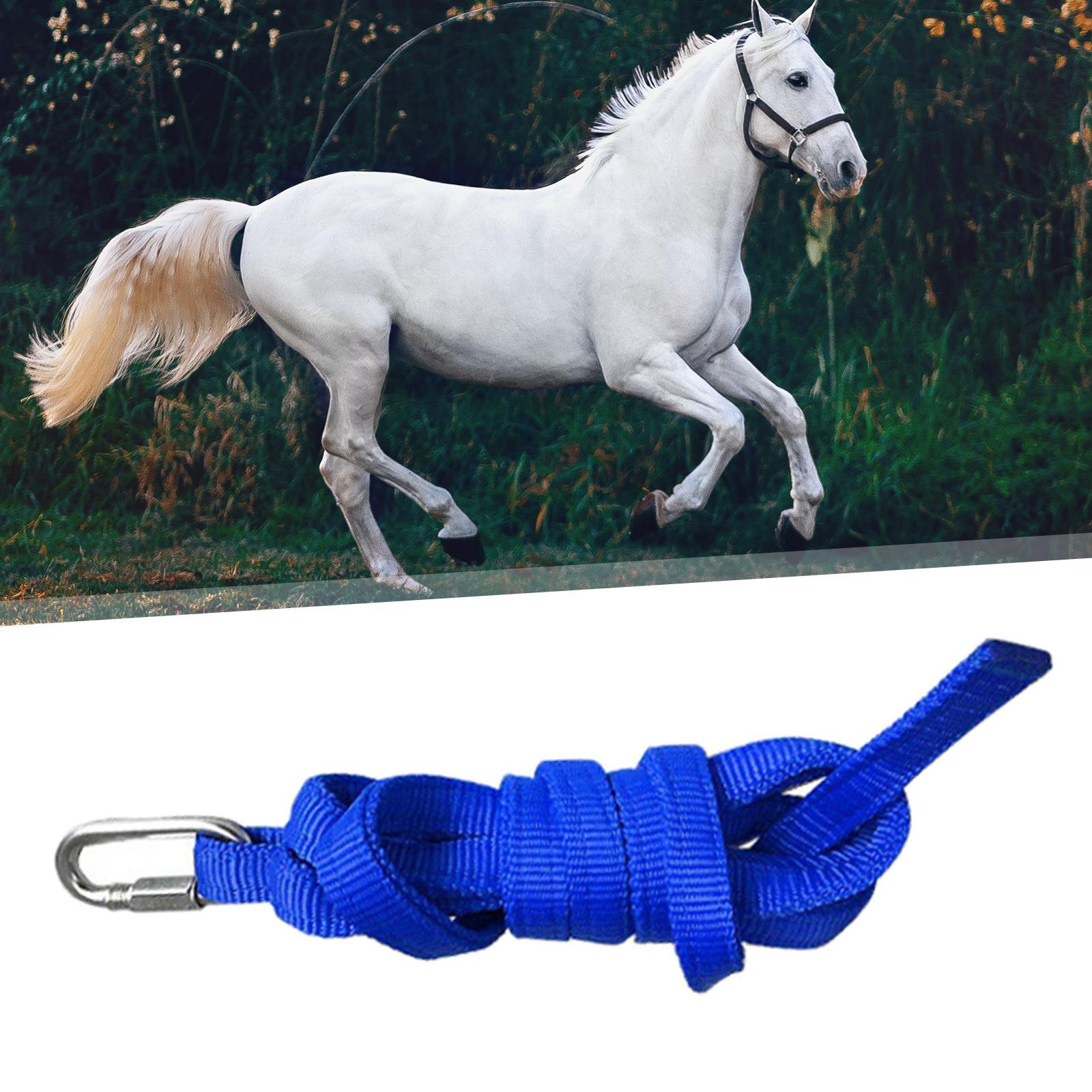 Practical Horse Leading Rope Without Horse Halter for Livestock Double Layers Accessories Equestrian Rein Halters Bolt Snap