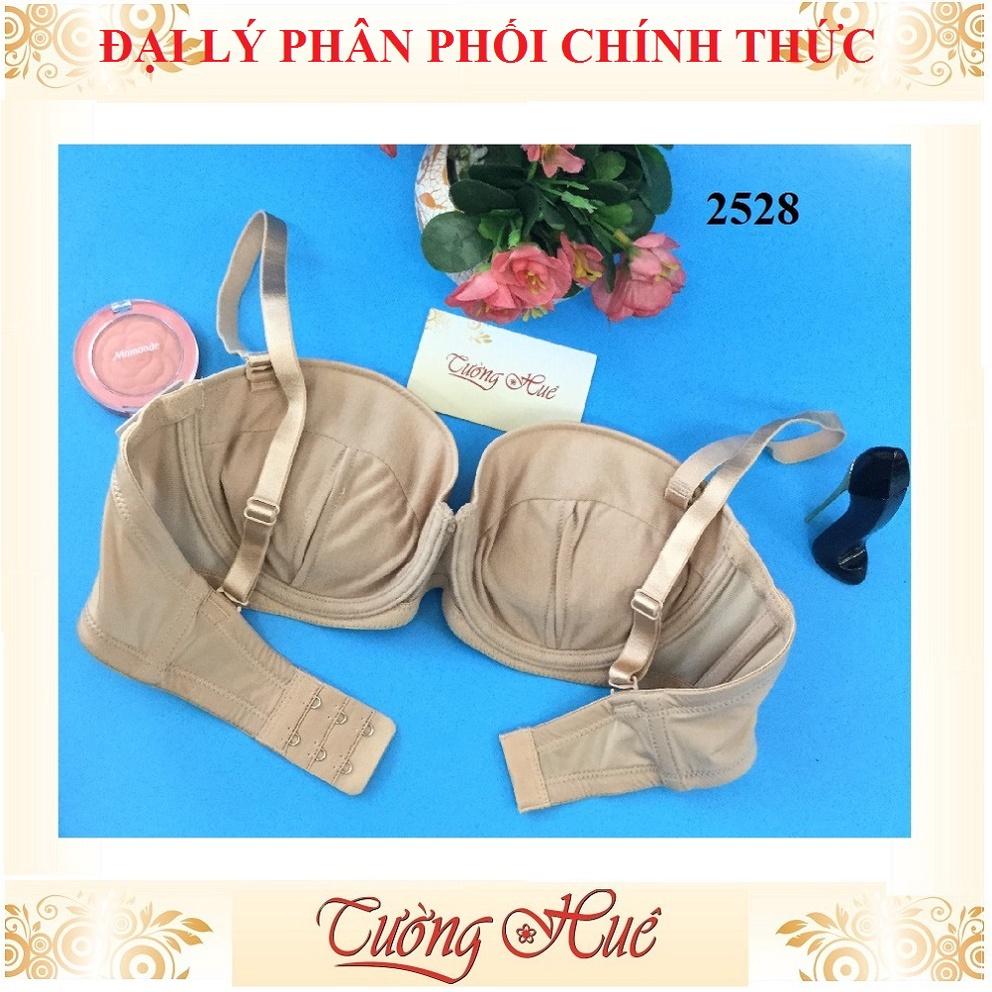 Áo lót nữ Bon Bon BV2528 trơn cúp bầu ngang.