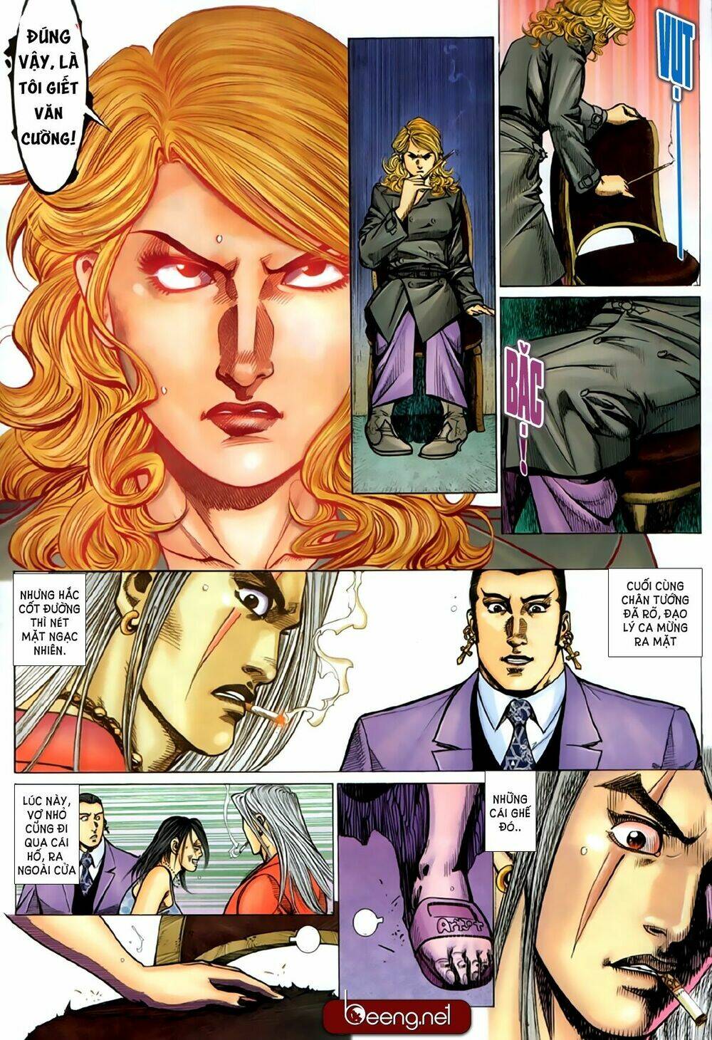 hỏa hồng niên đại hắc cốt đường chapter 217 13