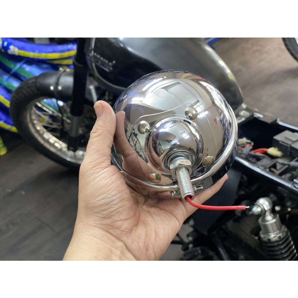 Gáo đèn pha moto 1 chân 4.5 inch - gáo bóng đèn pha led