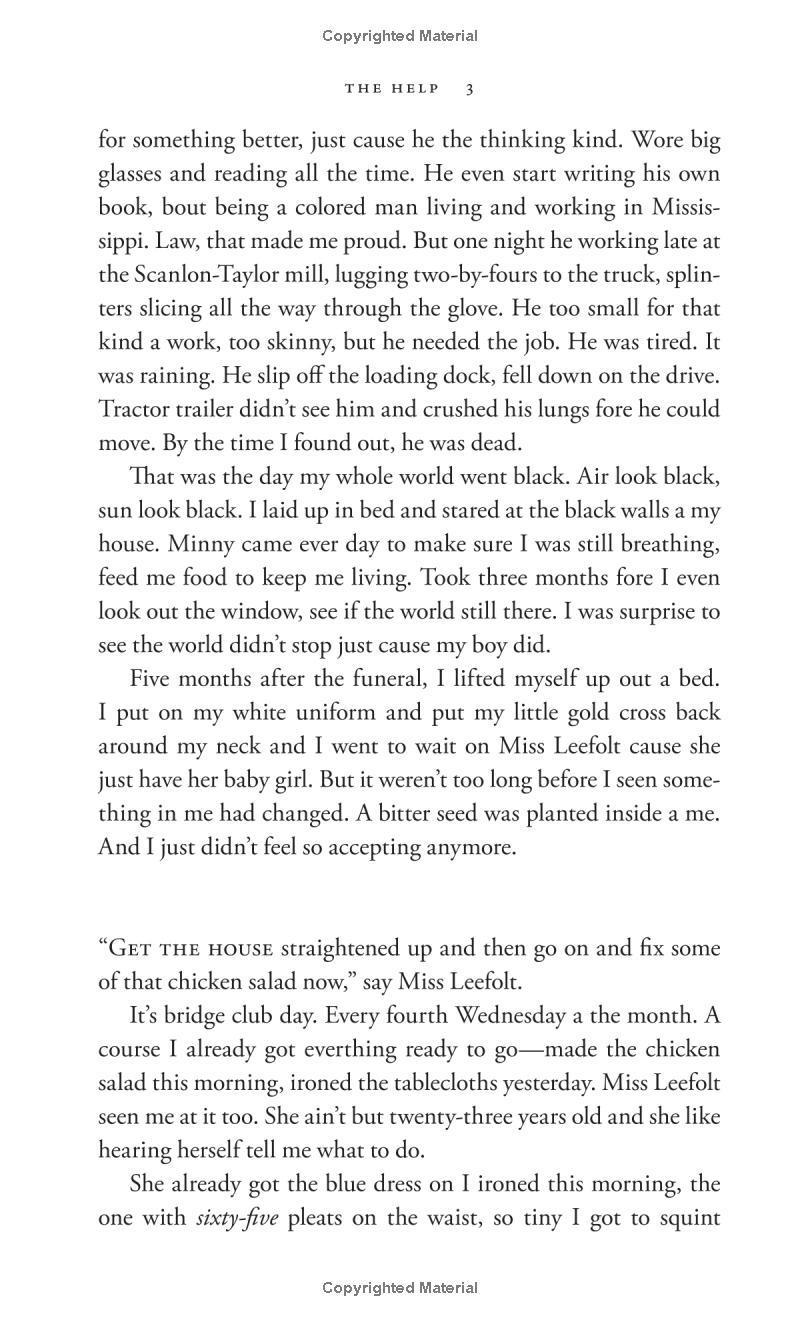 Sách ngoại văn: The Help (#1 New York Times Bestsellers)