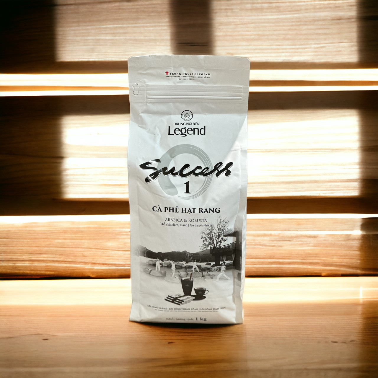 Cà phê hạt Mộc Trung Nguyên Success 1 ( Túi 1Kg)