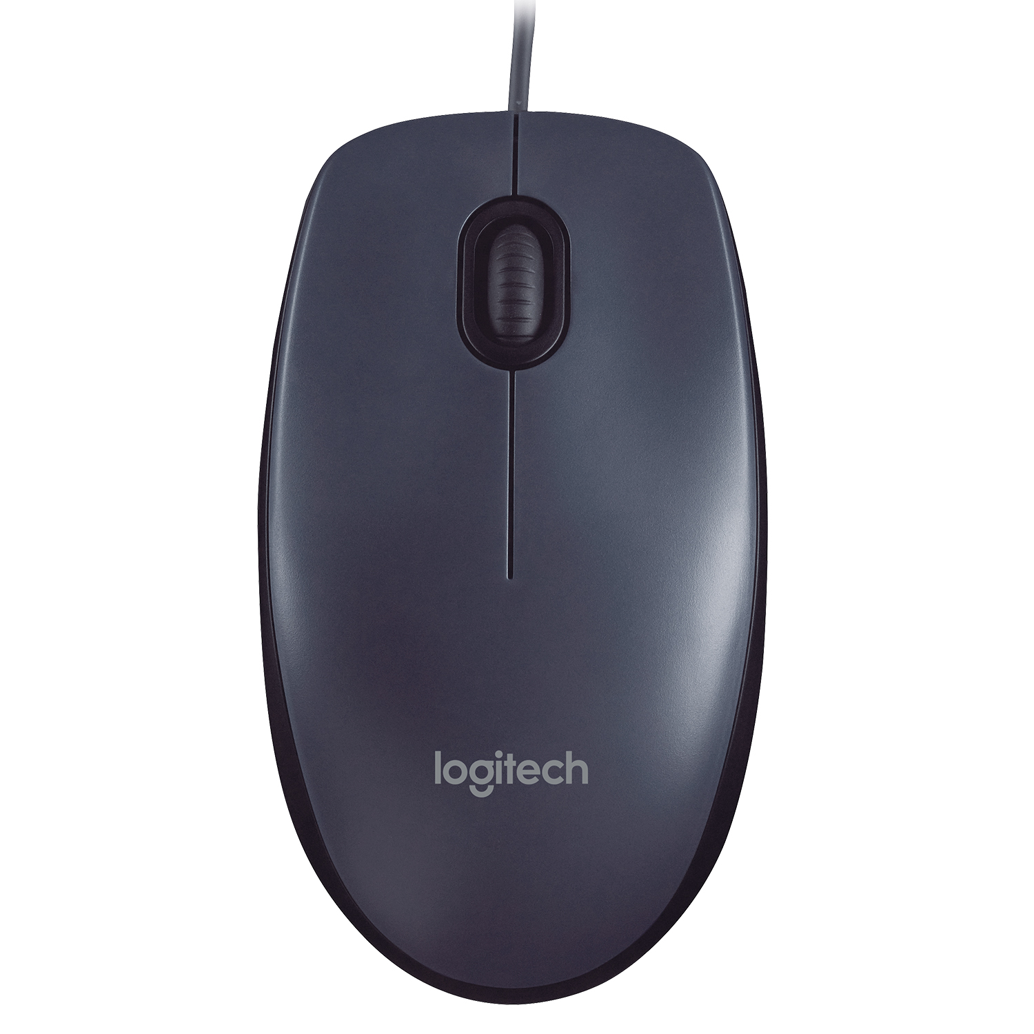 Chuột có dây Logitech B100 | M90 - Dây dài 1m8, thiết kế ôm tay, thuận cả 2 tay - Hàng chính hãng