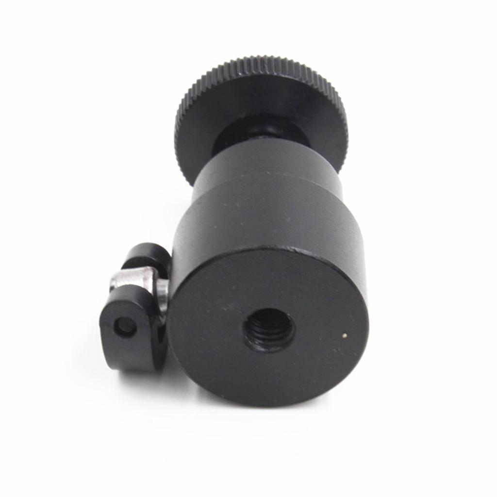 360° Ball Head Holder 3/8" to 1/4" Screw Thread Mount for DSLR Camera Tripod