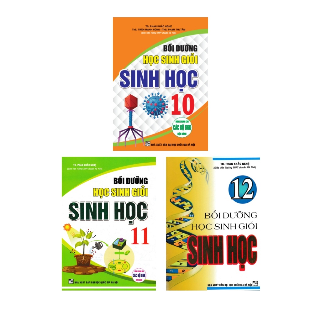Sách - Bồi Dưỡng Học Sinh Giỏi Sinh Học 10,11,12-mk