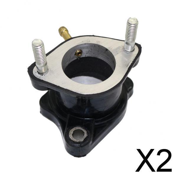 2x28mm Carburetor Intake Manifold for 125cc 150cc Quad Dirt Bike ATV
