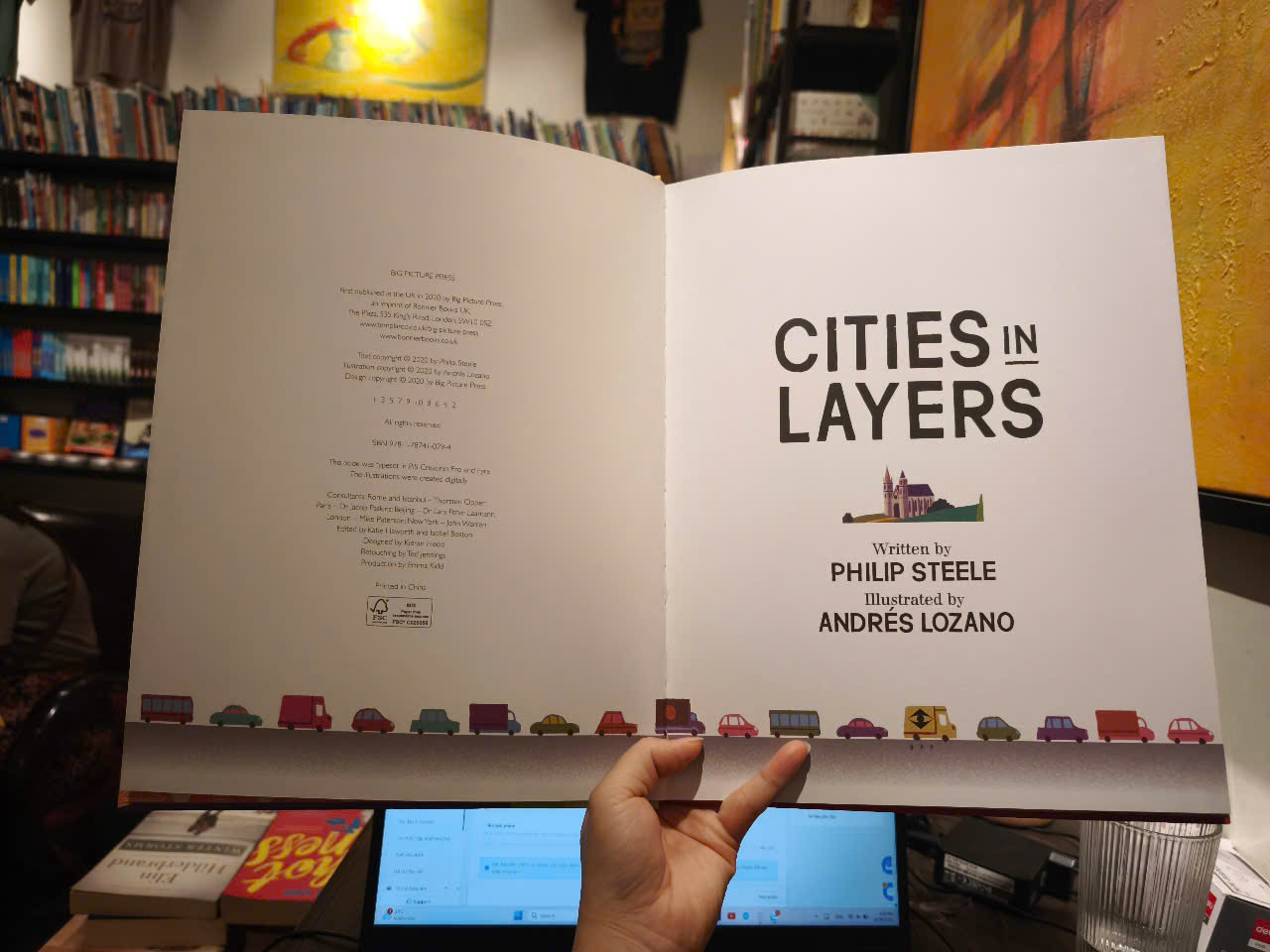Sách - Cities in Layers by Philip Steele - Peer Through Windows To The Past
