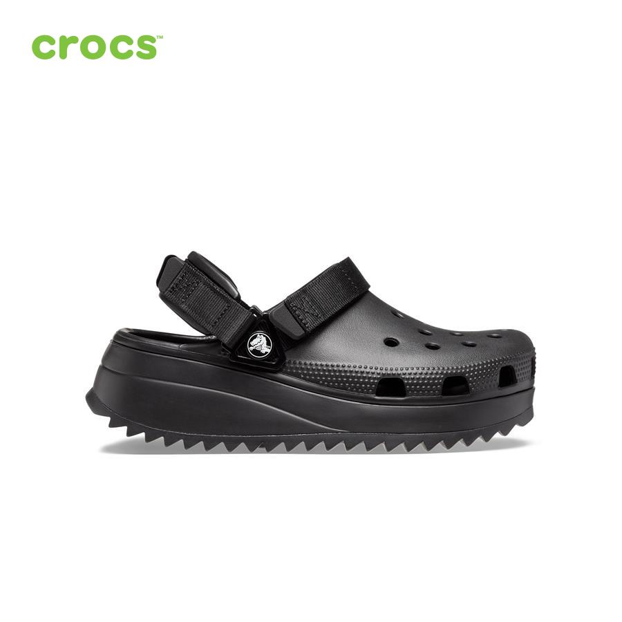 Giày lười unisex Crocs FW Classic Clog U Hiker Blk/Blk - 206772-060