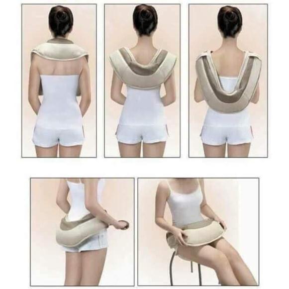 Đai Massage Đấm Bóp Lưng, Vai, Gáy, Toàn Thân Cervical Massage Shawls HÀNG CAO CẤP